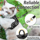 Rabbitgoo Cat Harness & Leash Set, Black, XS, Escape-Proof, Soft Adjustable Vest with Reflective Strips
