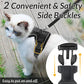 Rabbitgoo Cat Harness & Leash Set, Black, XS, Escape-Proof, Soft Adjustable Vest with Reflective Strips
