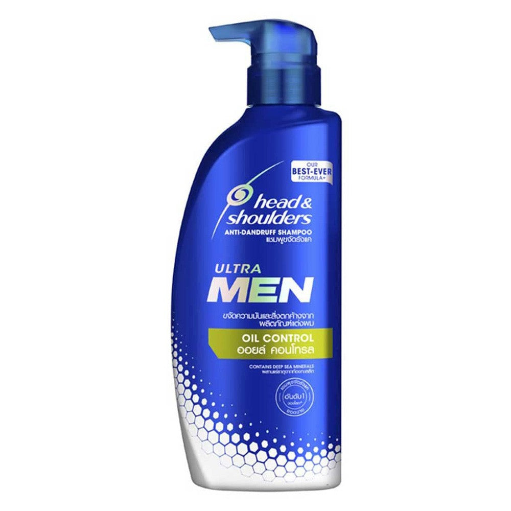 Head & Shoulders Ultra Men Oil Control Anti-Dandruff Shampoo 480ml,4902430807180,