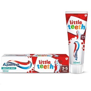 Aquafresh Little Teeth Gentle Mint Toothpaste For Kids 3-5 Years