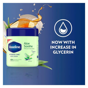 Vaseline Intensive Care Aloe Soothe Body Cream 400ml,6001087370523