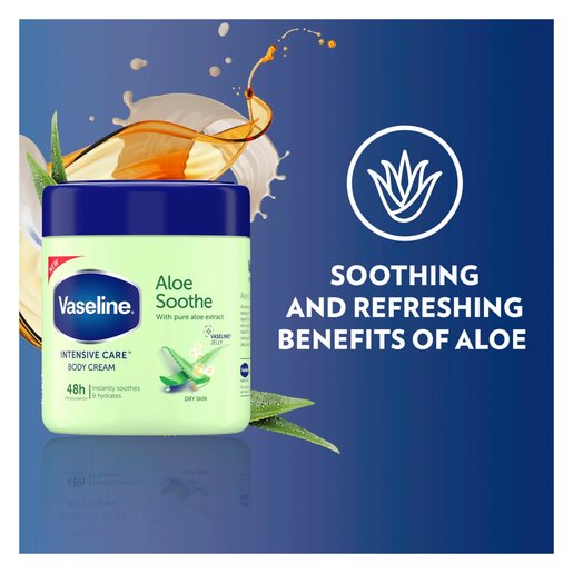 Vaseline Intensive Care Aloe Soothe Body Cream 400ml,6001087370523