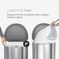 SimpleHuman Code P, 60 Count Genuine Custom Fit Liners, Drawstring Trash Bags in Dispenser Packs, 50-60 Liter (13-16 Gallon)