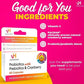 VH Essentials Probiotics with Prebiotics & Cranberry, Feminine Health Supplement, 60 Capsules
