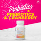 VH Essentials Probiotics with Prebiotics & Cranberry, Feminine Health Supplement, 60 Capsules