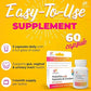 VH Essentials Probiotics with Prebiotics & Cranberry, Feminine Health Supplement, 60 Capsules