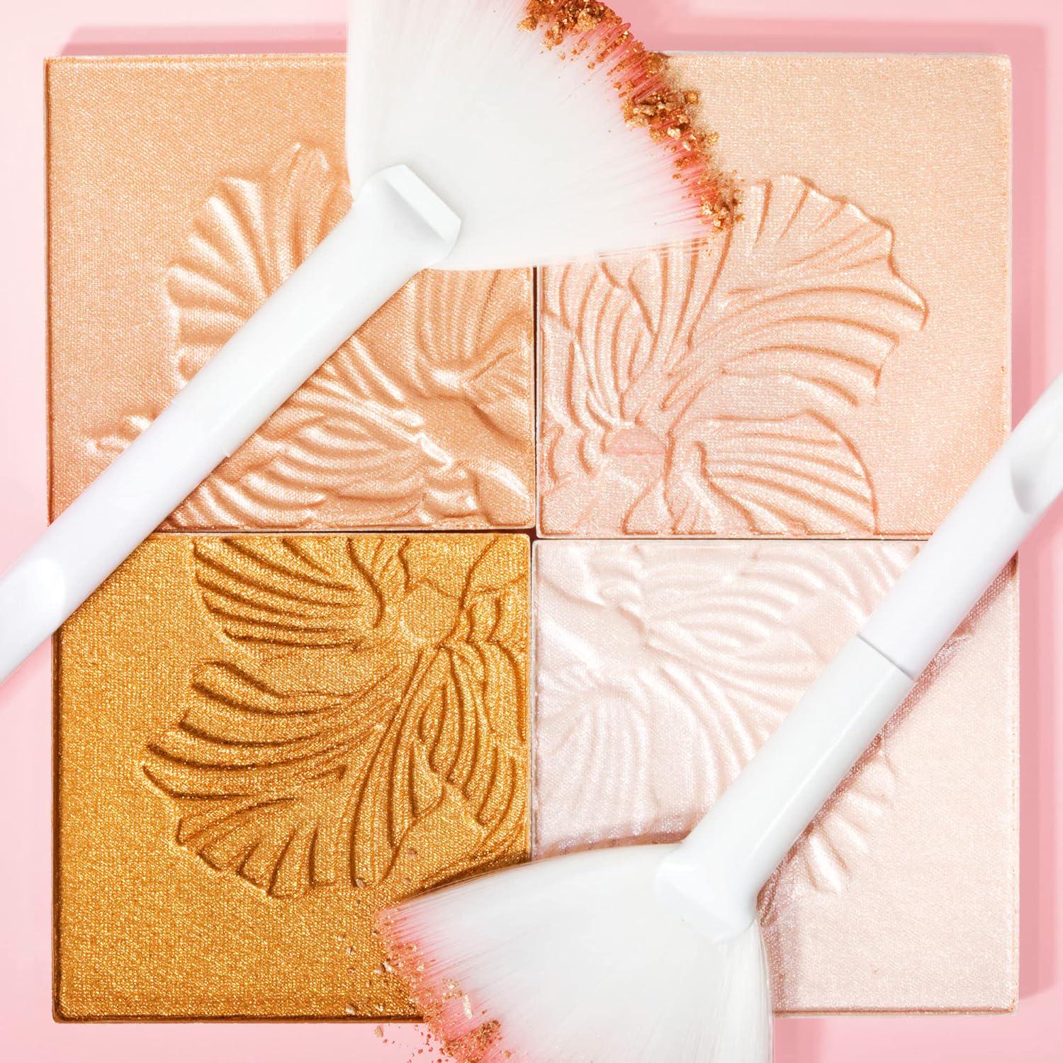 Wet N Wild MegaGlo Highlighting Powder, Highlighter Makeup, Shimmer Glow, Pink Rose Gold Blossom Glow,