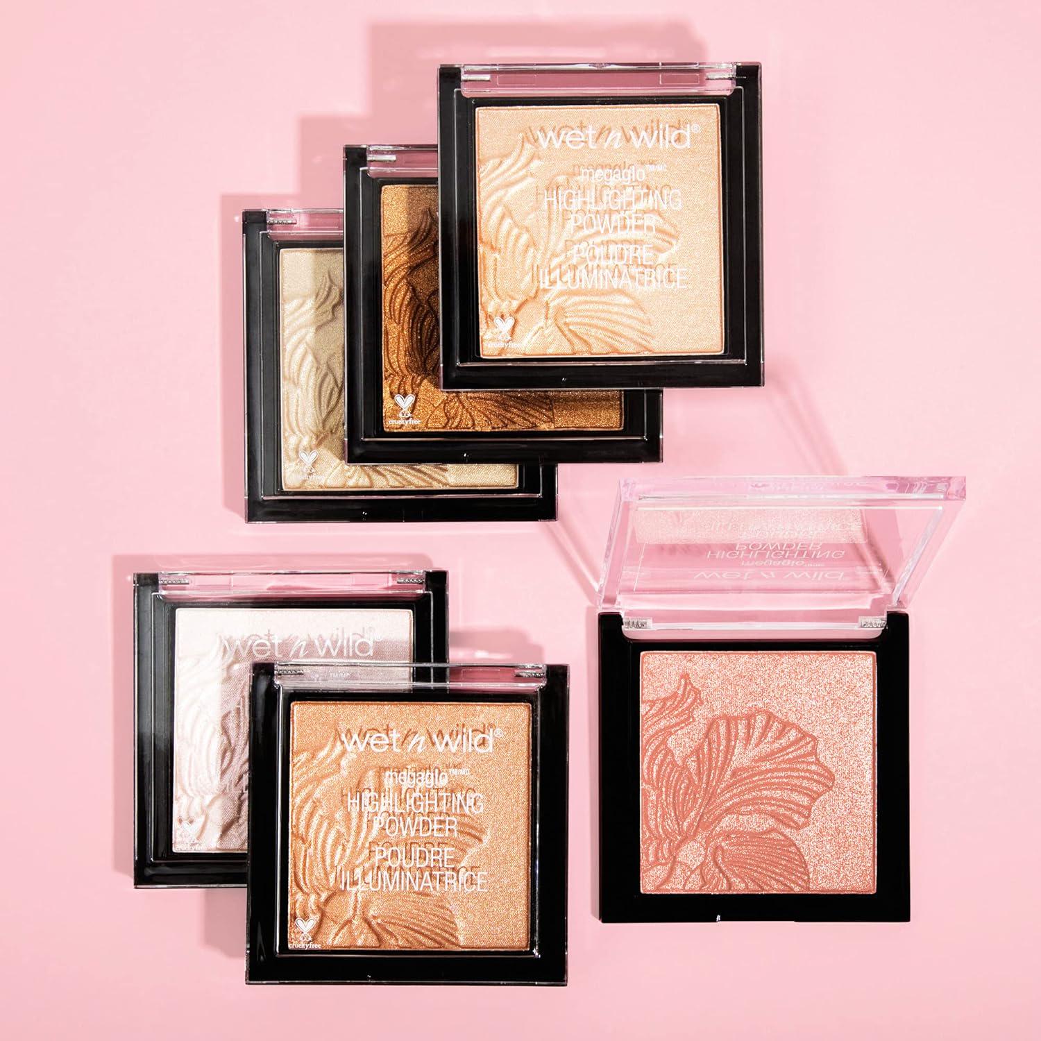 Wet N Wild MegaGlo Highlighting Powder Warm Gold Golden Flower Crown,