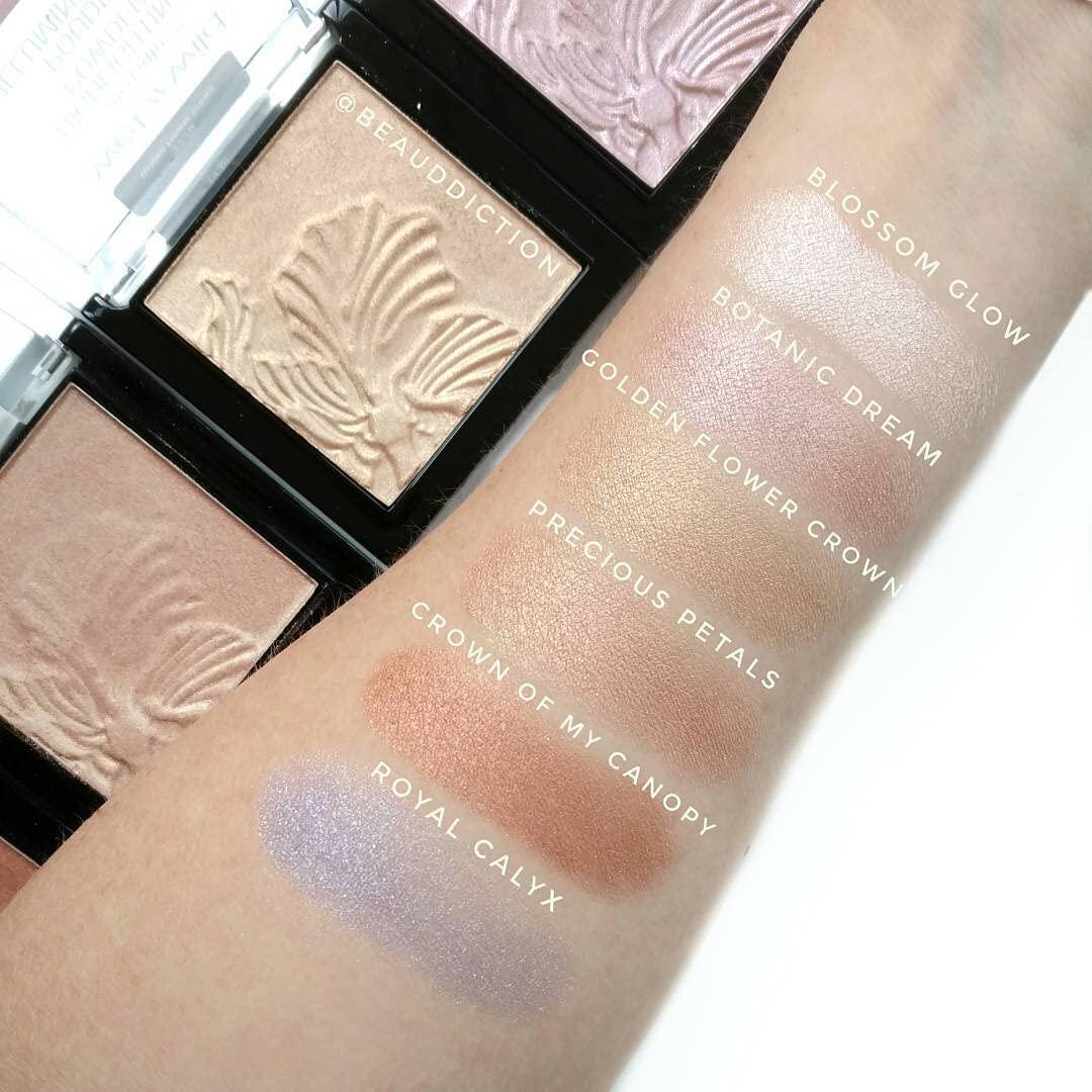 Wet N Wild MegaGlo Highlighting Powder Warm Gold Golden Flower Crown,