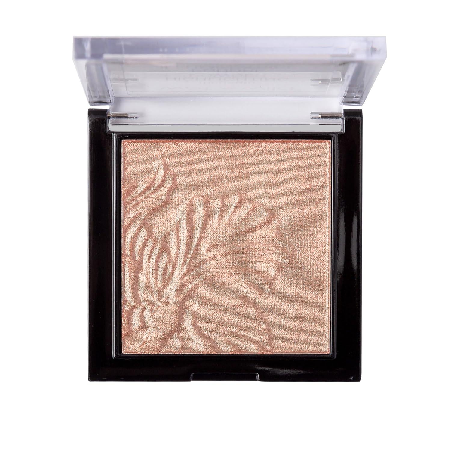 Wet N Wild MegaGlo Highlighting Powder, Highlighter Makeup, Shimmer Glow, Natural Pink Precious Petals,