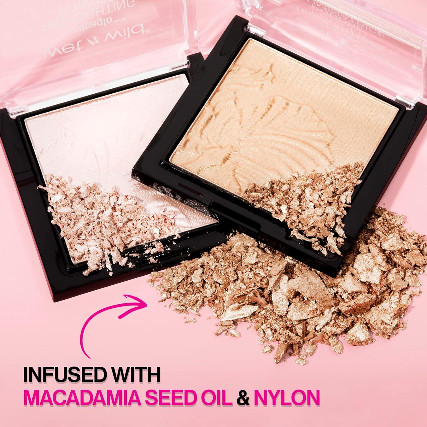 Wet N Wild MegaGlo Highlighting Powder Warm Gold Golden Flower Crown,