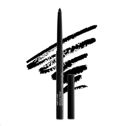 wet n wild Wet N Wild Mega Last Breakup Proof Retractable Eyeliner - Ultra-Fine Brush, Waterproof,16-Hour Long-Lasting Wear - Cruelty-Free And Vegan - Black